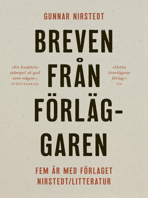 cover image of Breven från förläggaren